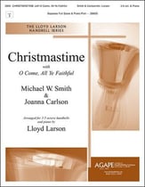 Christmastime with O Come, All Ye Faithful Handbell sheet music cover